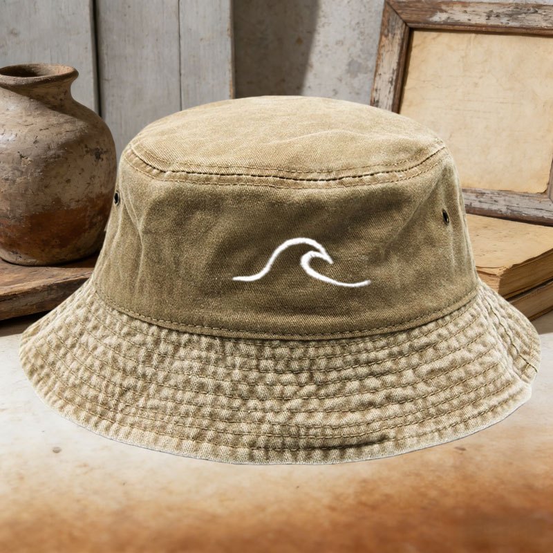 Bucket Hat Embroidered - Chapéu de Pescador de Algodão 2026