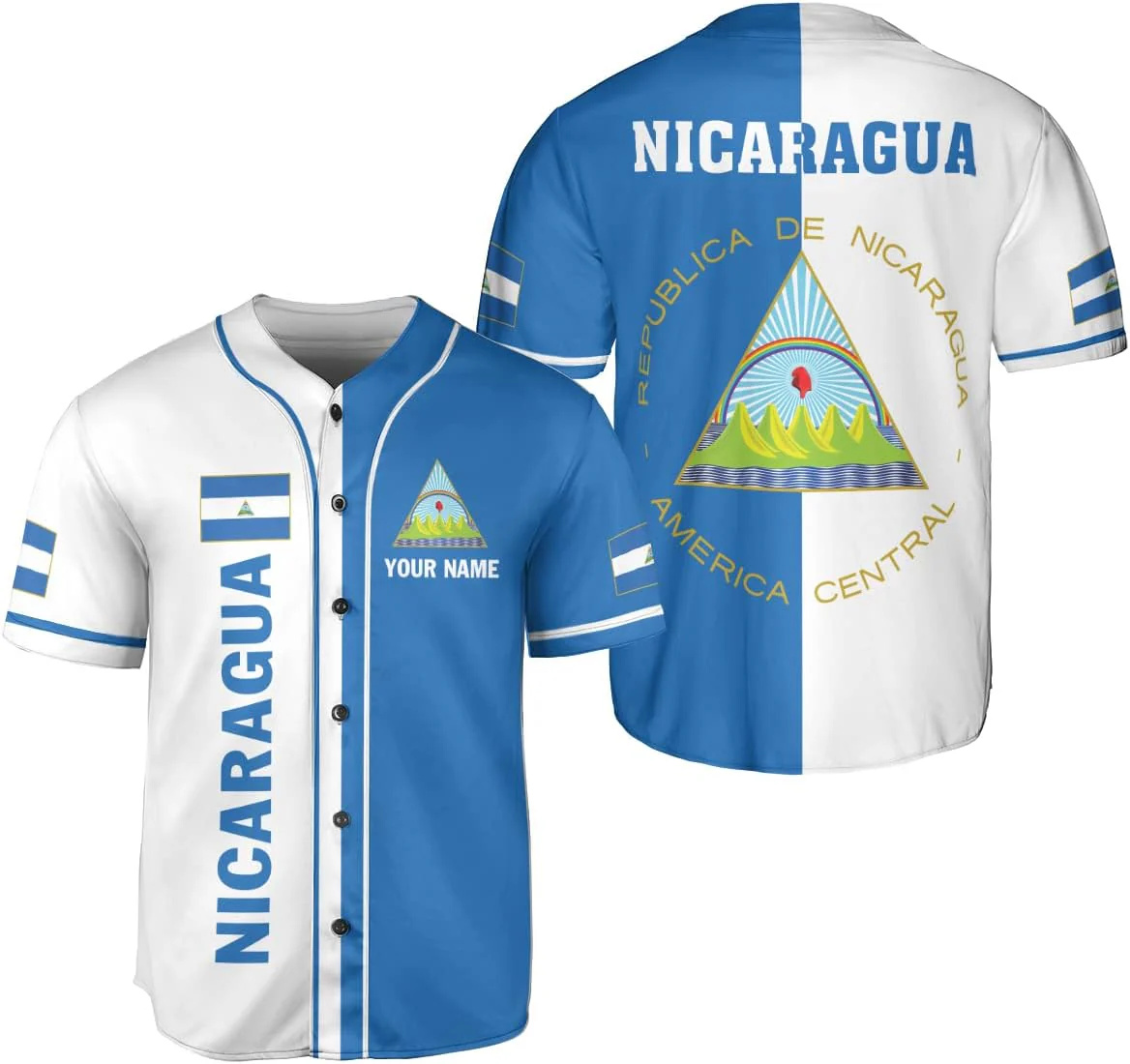Street Fashion Jersey - Camisa de Beisebol Masculina Personalizada com