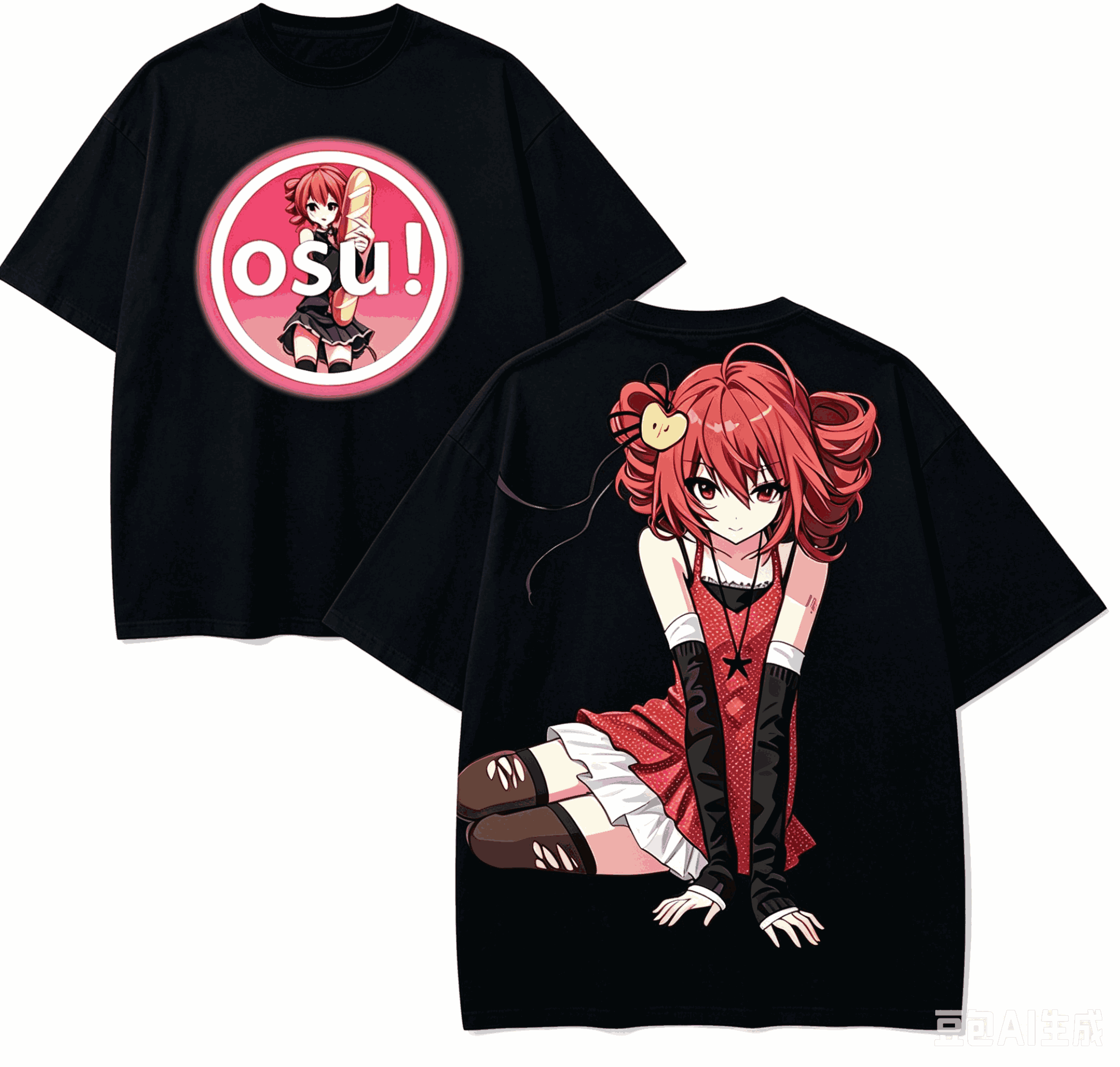 Street Fashion Model - Camiseta Kasane Teto Anime Lover Harajuku