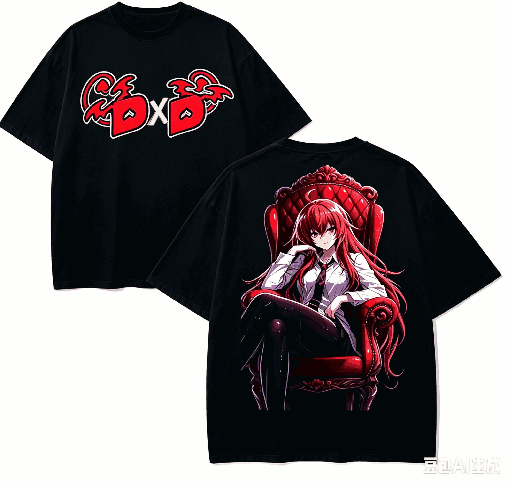 Street Fashion Model - Camiseta HIGHSCHOOL DXD para amantes de