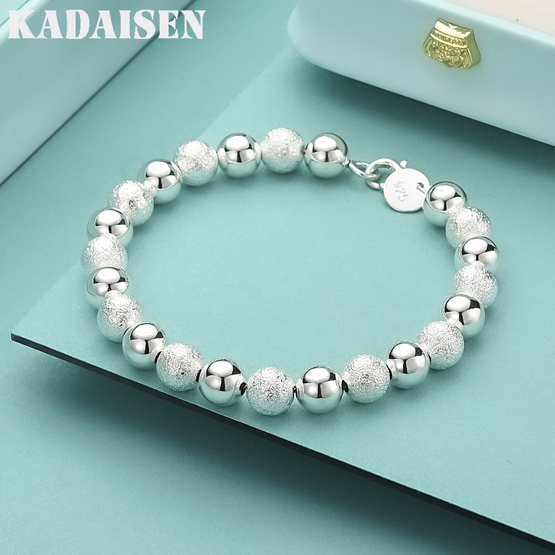 Street Fashion Paris - Pulseira de prata esterlina 925 com