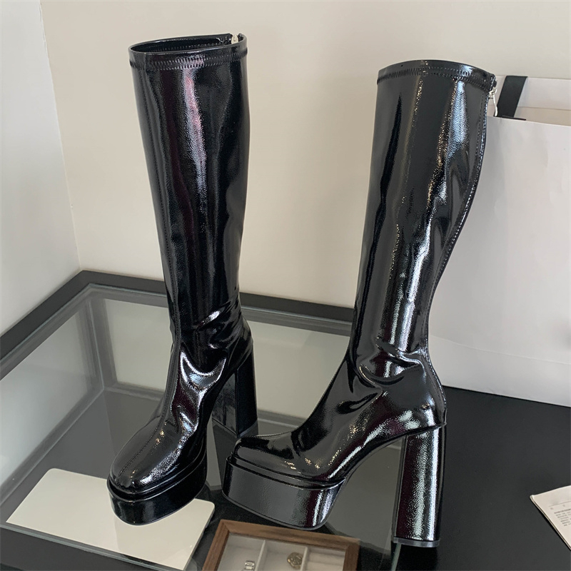 Street Fashion Rome - Botas Femininas de Inverno Eilyken com