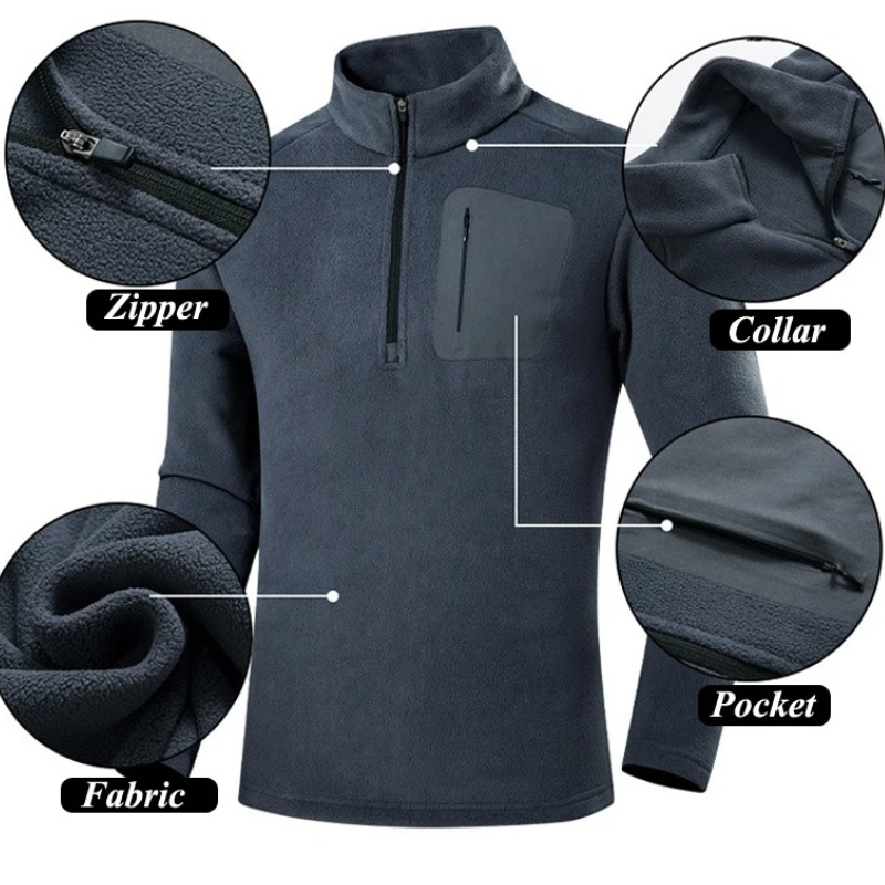 Windbreak Shell Jacket - Jaquetas de Fleece Polartec para Homens