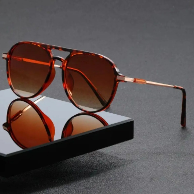 Street Fashion Glasses - Óculos de Sol Vintage para Mulheres