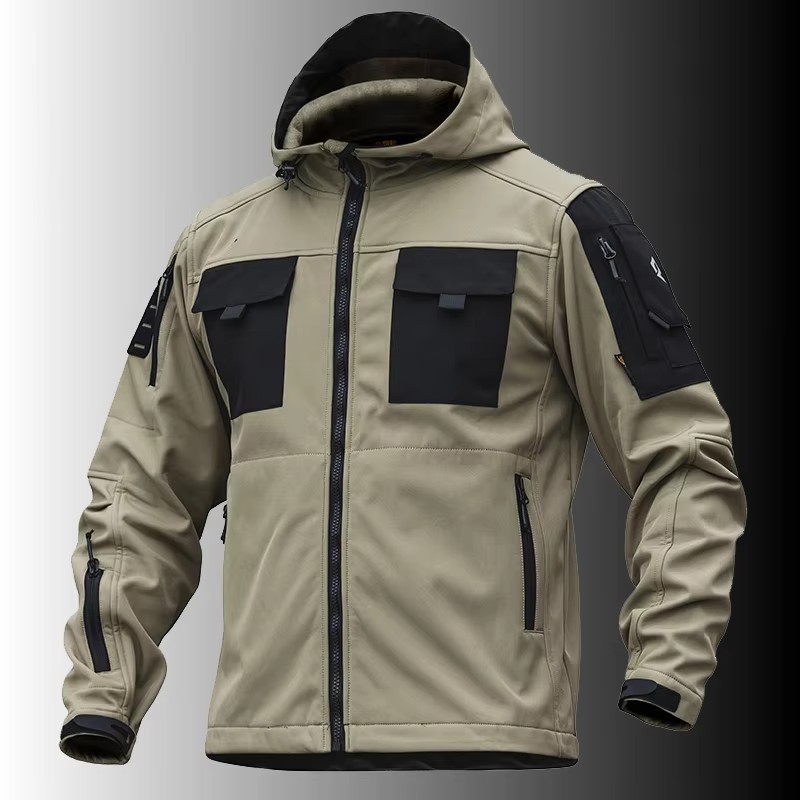 Windbreak Shell Jacket - Tad tubarão casca macia jaqueta tática
