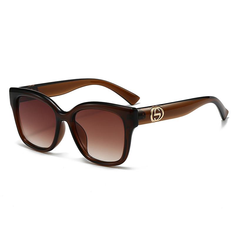 Street Fashion Glasses - Óculos retrô minimalistas de cor sólida