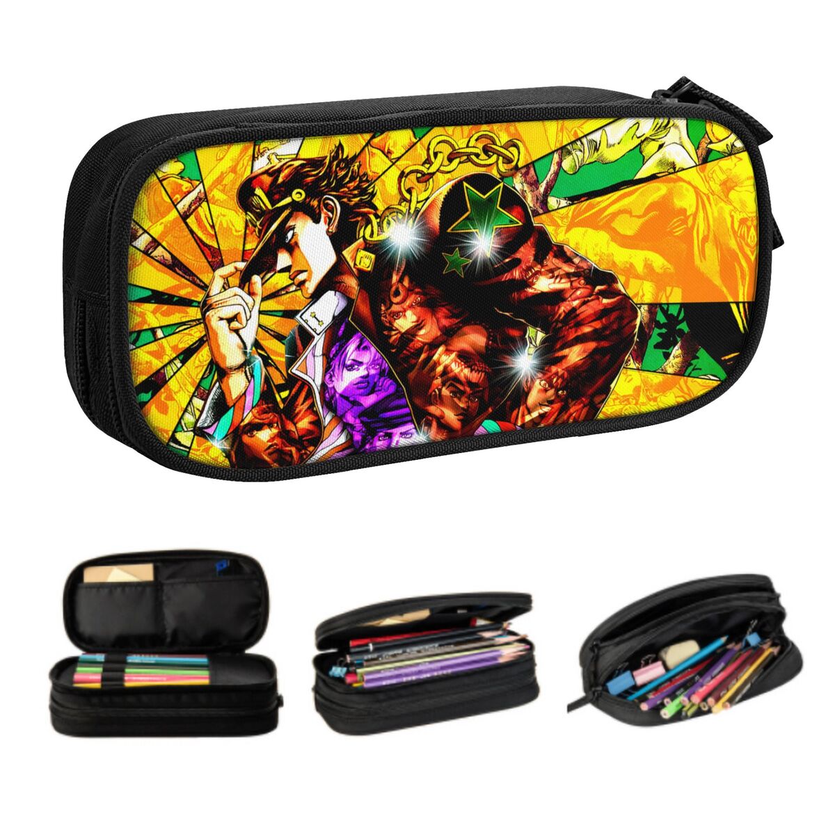 Street Fashion Blog - Personalizado coreano jojo aventura bizarra jotaro