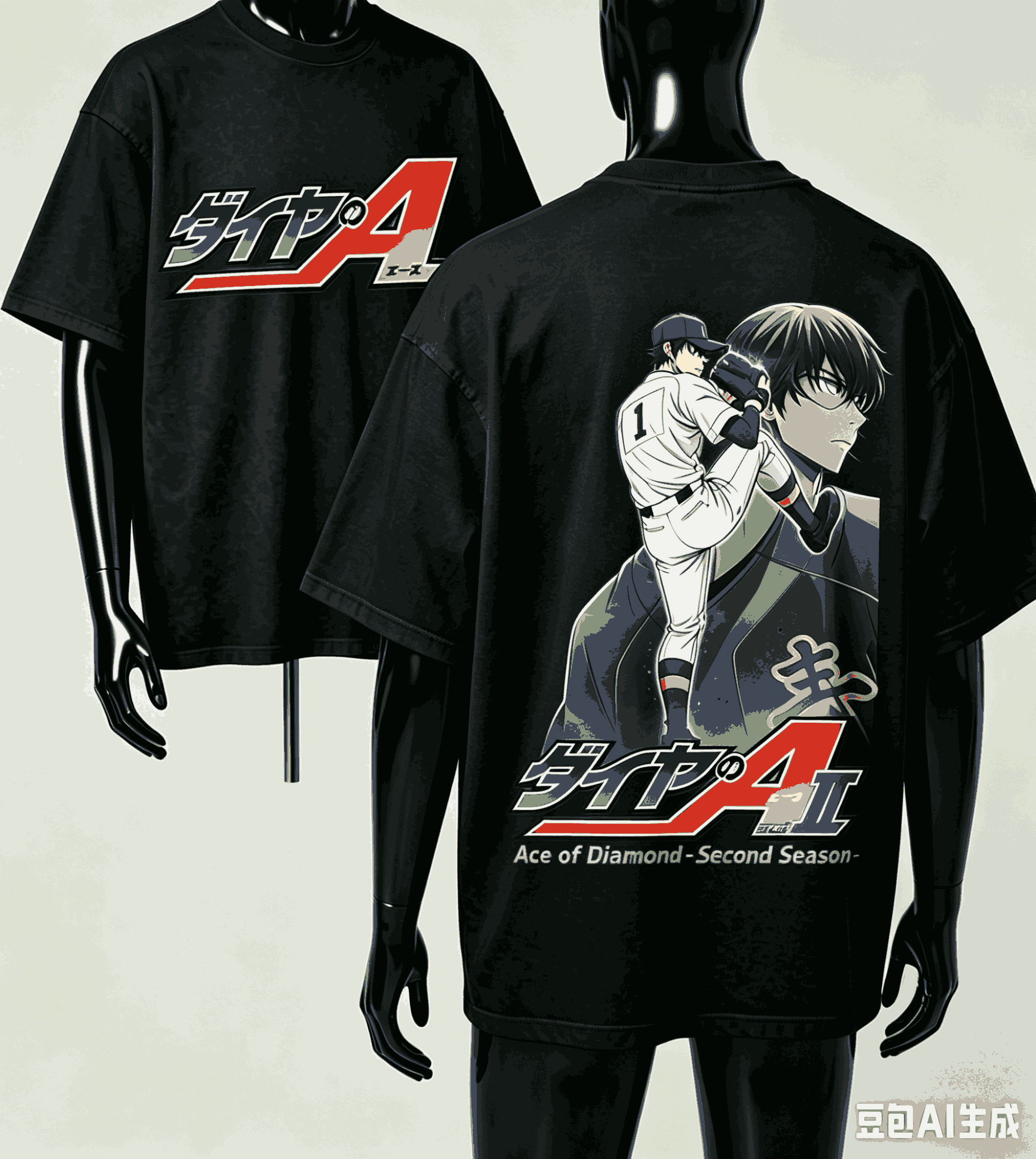Street Fashion Model - Camiseta Ace of Diamond para amantes