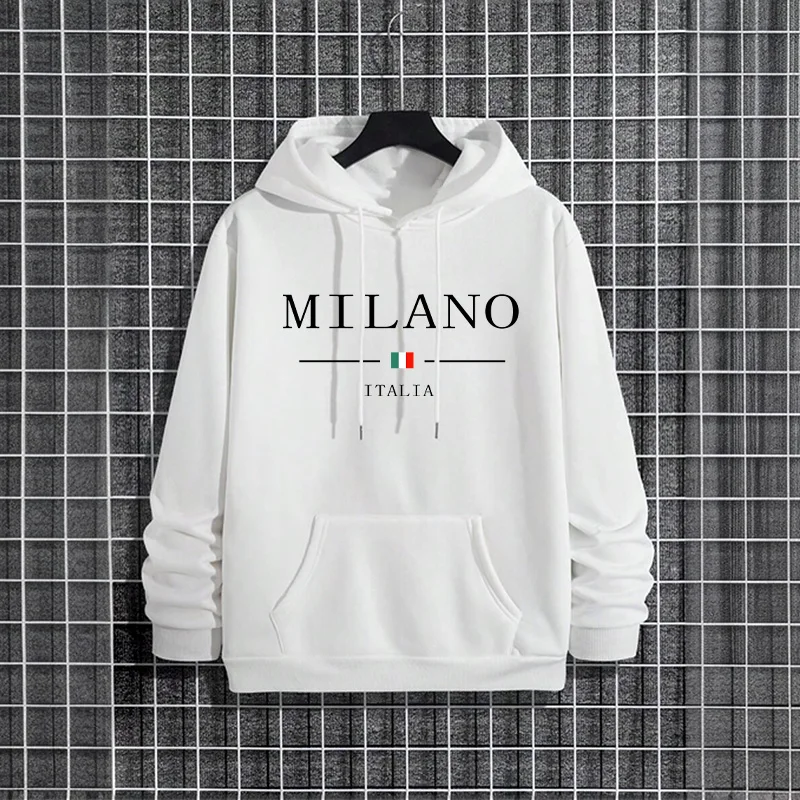 Street Fashion Milan - Itália milan moda masculina hoodies 2025