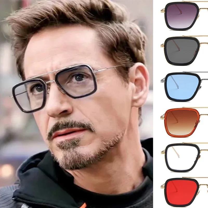 Street Fashion Glasses - Óculos de Sol Steam Punk Tony
