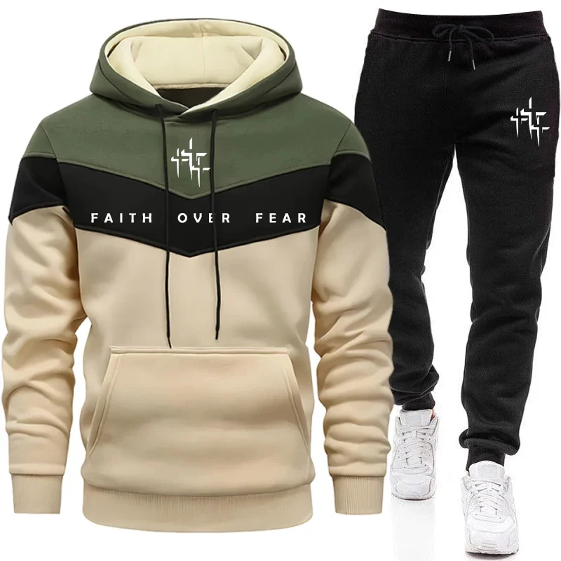 Conjunto Masculino Faith Over  - Street Fashion Art avaliação e preço