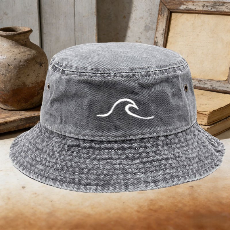 Chapéu de Pescador de Algodão  - Bucket Hat Embroidered avaliação e preço