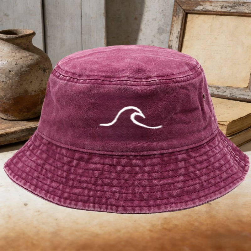 Chapéu de Pescador de Algodão  - Bucket Hat Embroidered avaliação e preço