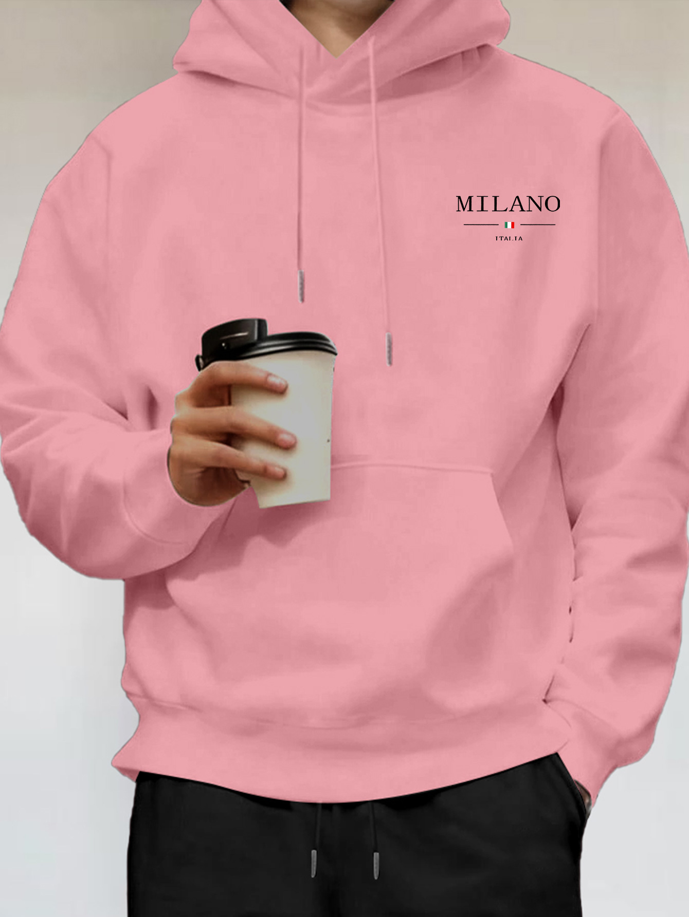 Moletom Masculino Minimalista  - Street Fashion Milan avaliação e preço