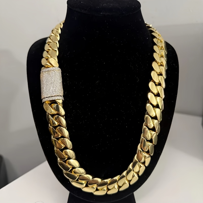 Corrente Cubana Miami Masculin - Street Fashion Blog avaliação e preço