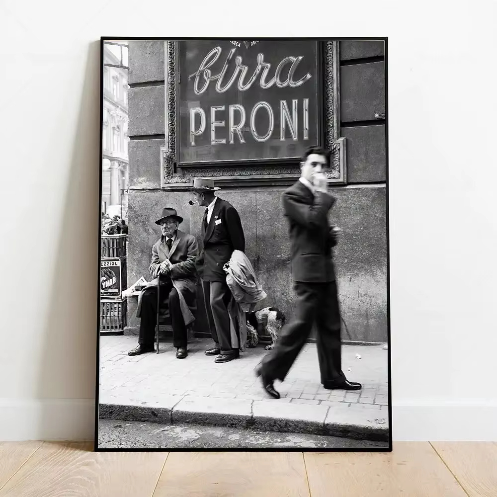 Pôster de rua vintage em preto - Street Fashion Paris avaliação e preço
