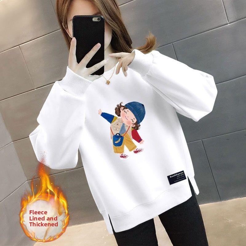Moletom Feminino Oversize de L - Oversized Crewneck Fleece avaliação e preço