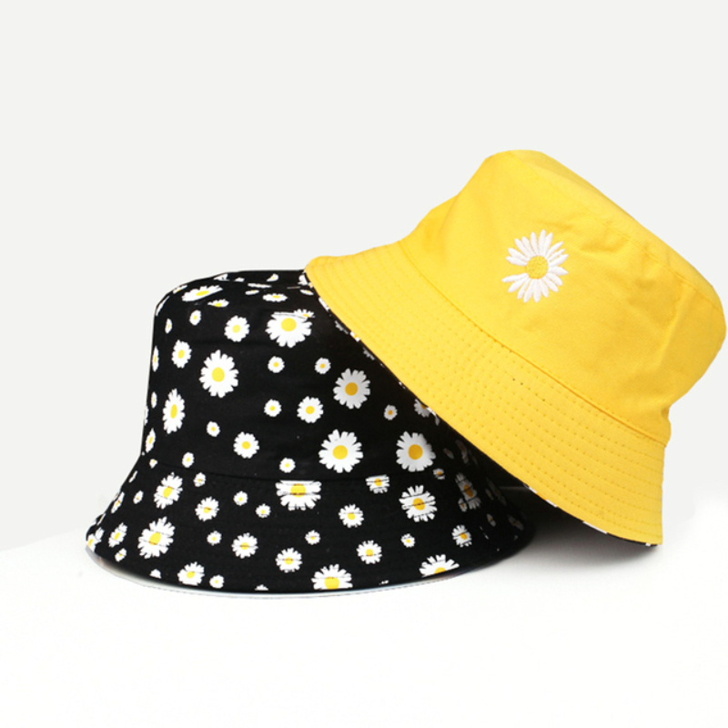 Mulheres Margarida Bordado Bal - Bucket Hat Embroidered avaliação e preço