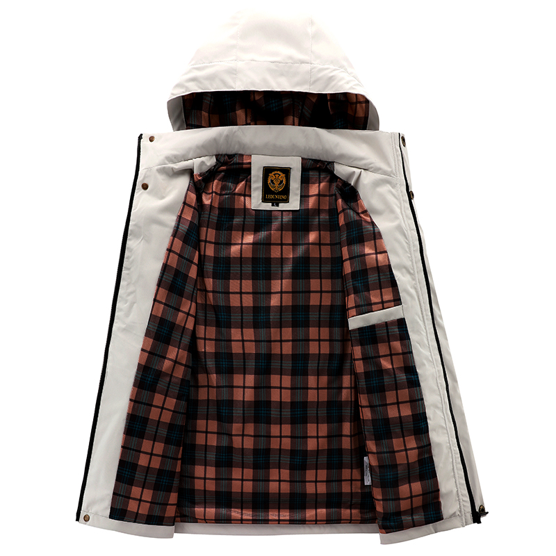 Moda masculina casual blusão c - Windbreak Shell Jacket avaliação e preço