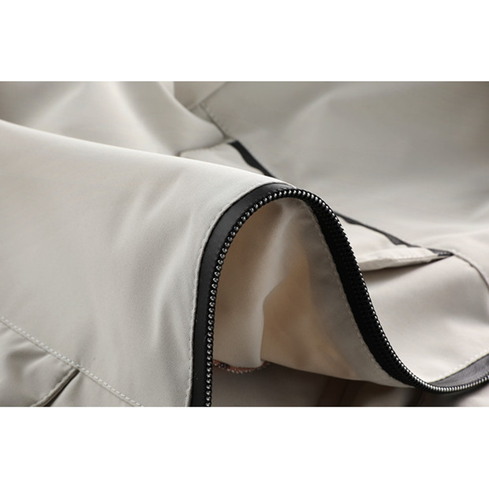 Moda masculina casual blusão c - Windbreak Shell Jacket avaliação e preço