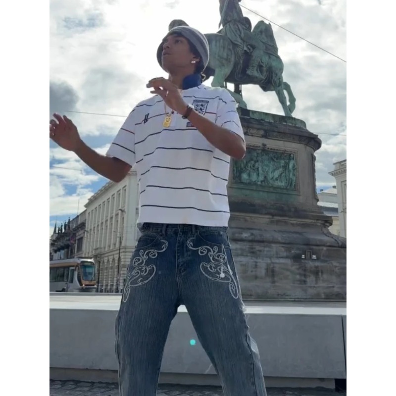 Conjunto Retro Y2K de 2 Peças  - Street Fashion Jersey avaliação e preço
