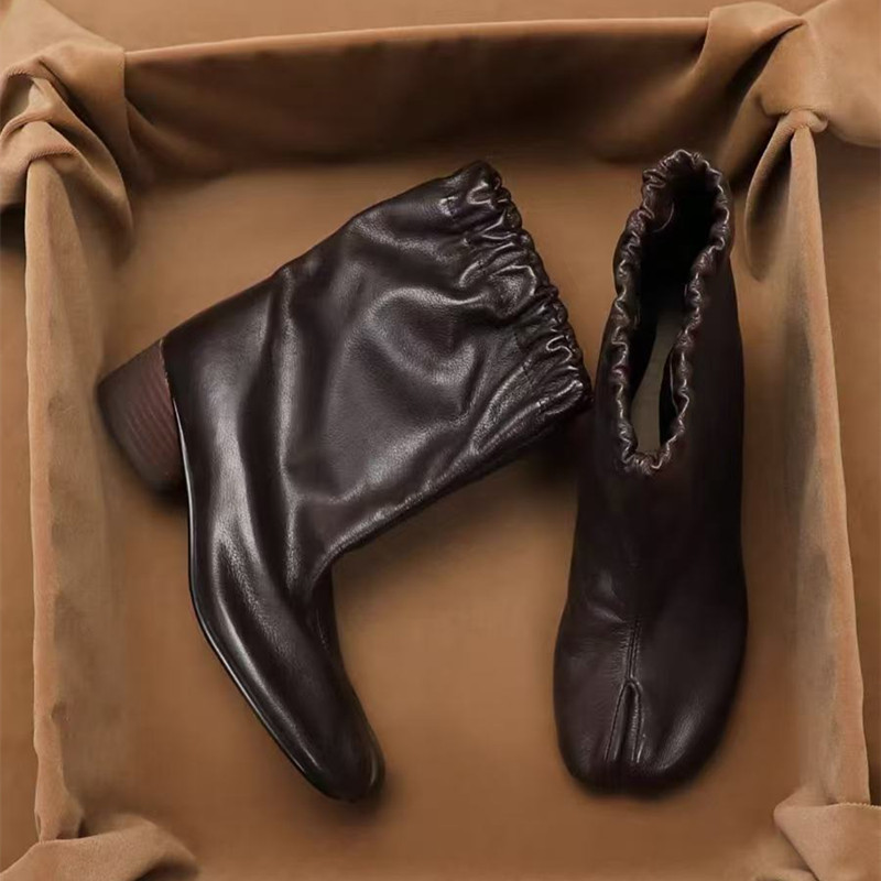 Botas de cano curto Tabi com s - Street Fashion Rome avaliação e preço