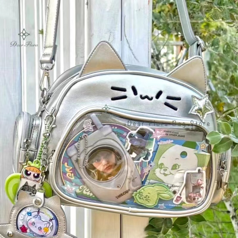 Bolsa de Ombro PU para Meninas - Street Fashion Korean avaliação e preço
