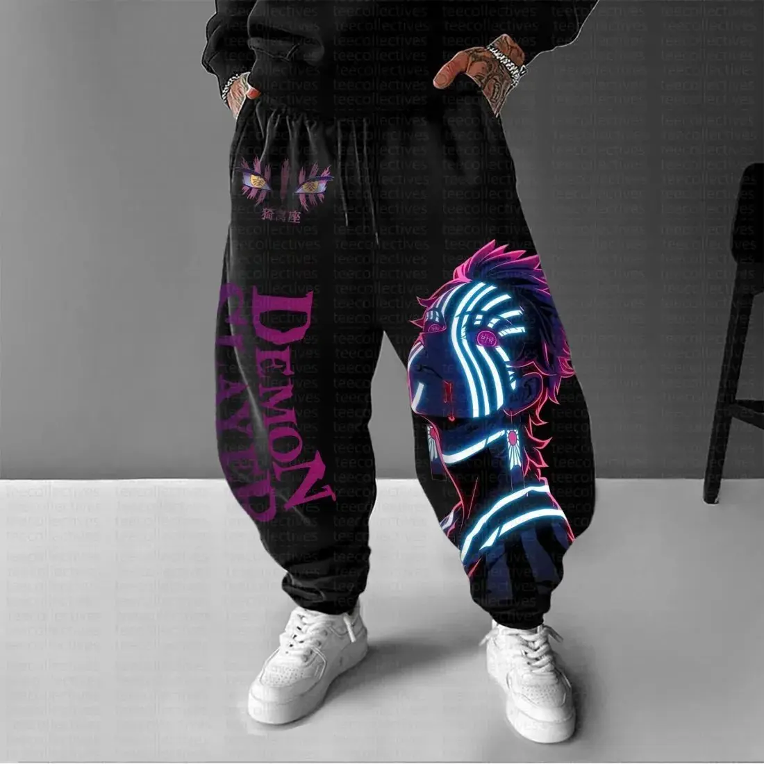 Calças de Anime Demon Slayer A - Street Fashion In Japan avaliação e preço