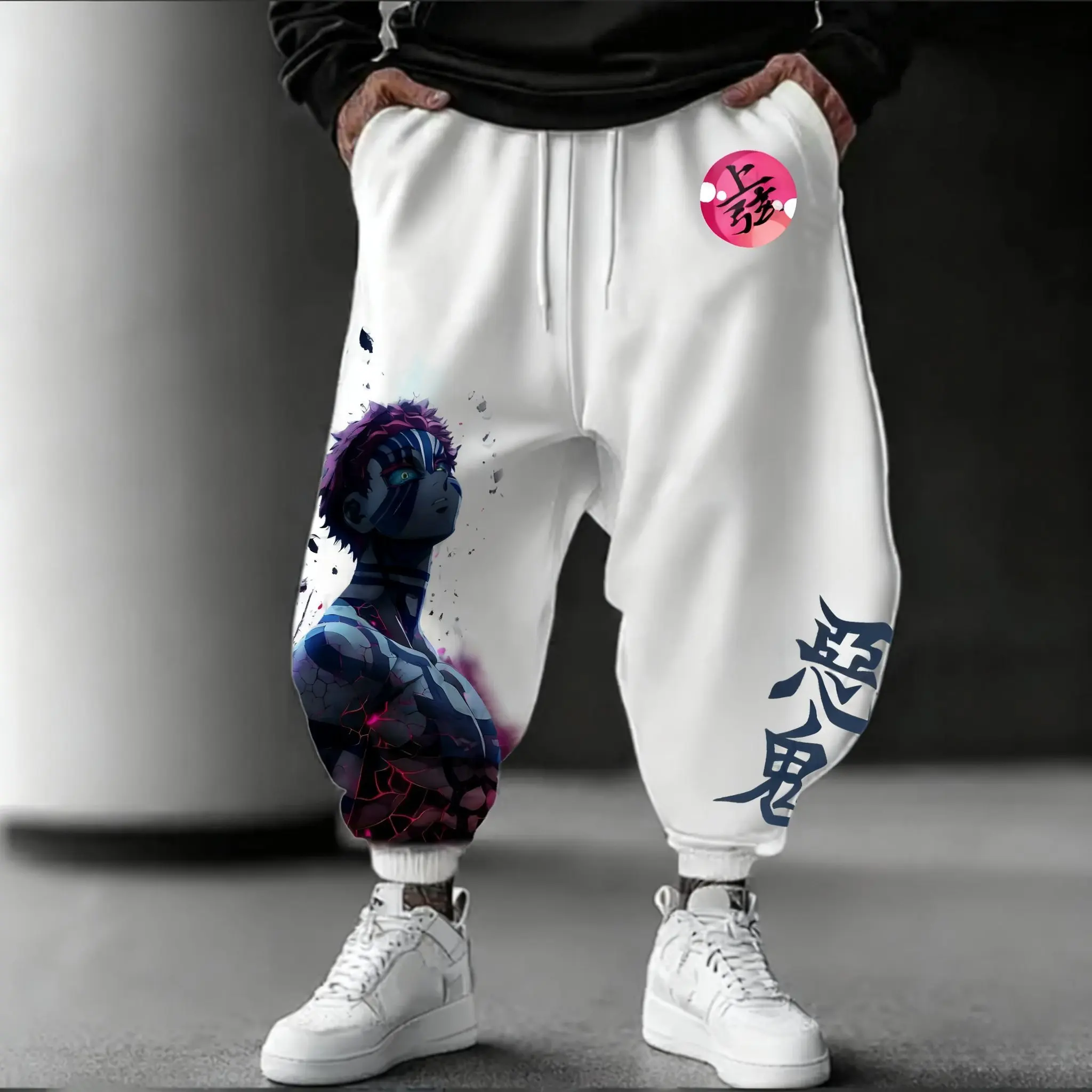 Calças de Anime Demon Slayer A - Street Fashion In Japan avaliação e preço