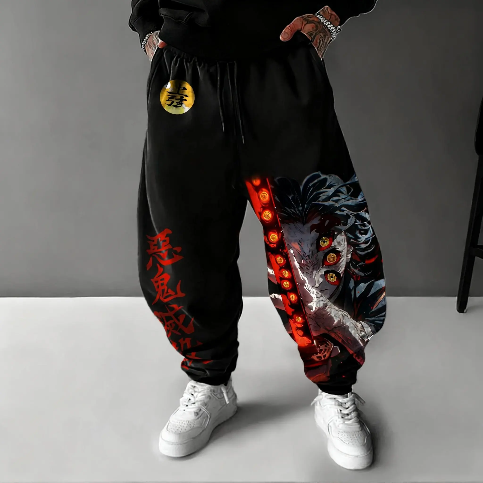 Calças de Anime Demon Slayer A - Street Fashion In Japan avaliação e preço