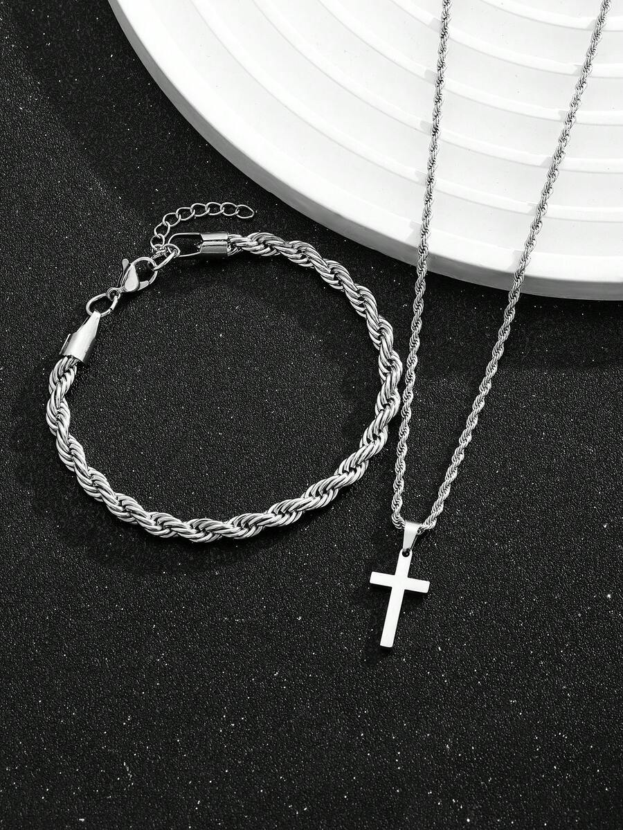 Conjunto de Colar e Pulseira c - Street Fashion Jewelry avaliação e preço