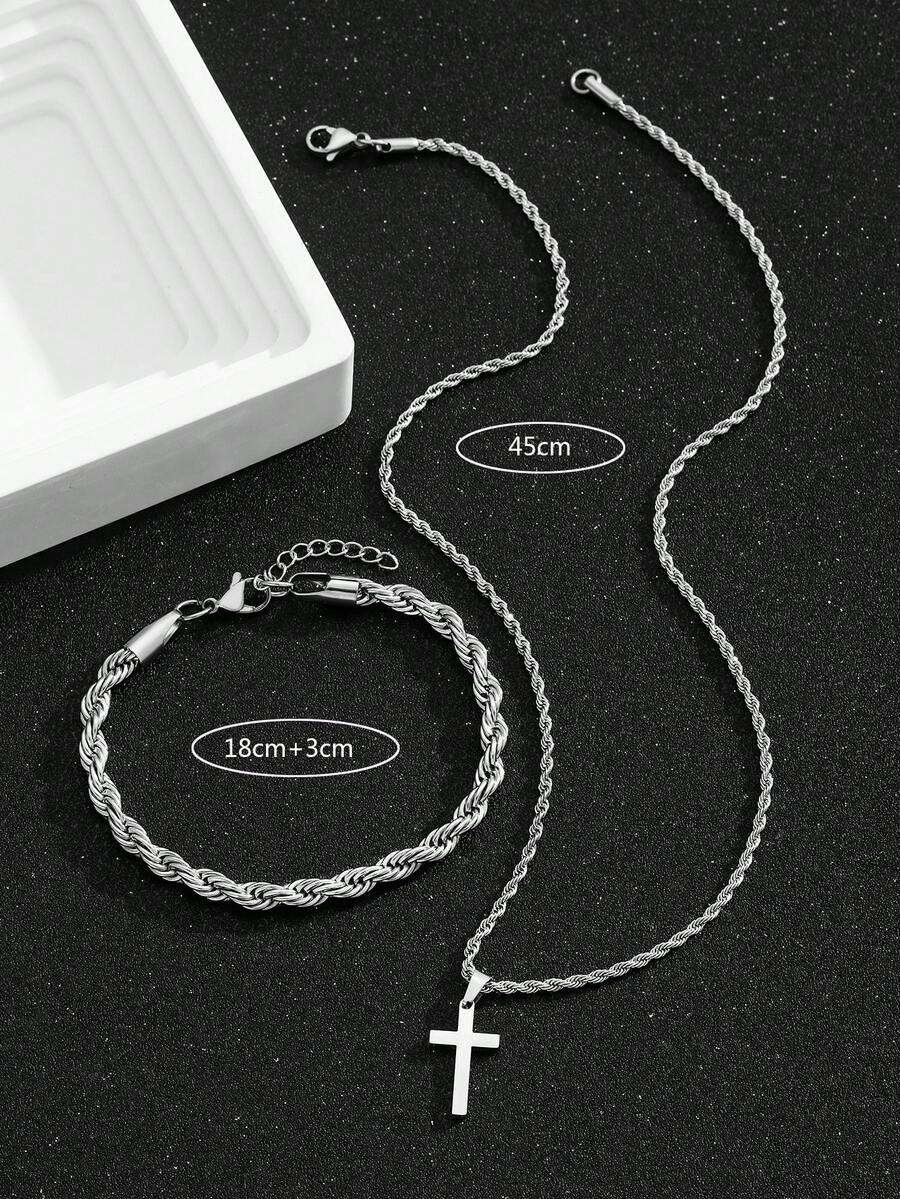 Conjunto de Colar e Pulseira c - Street Fashion Jewelry avaliação e preço