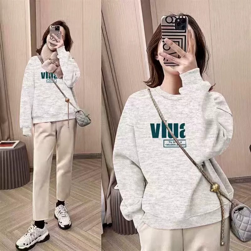 Moletom Oversized com Gola Red - Oversized Crewneck Fleece avaliação e preço