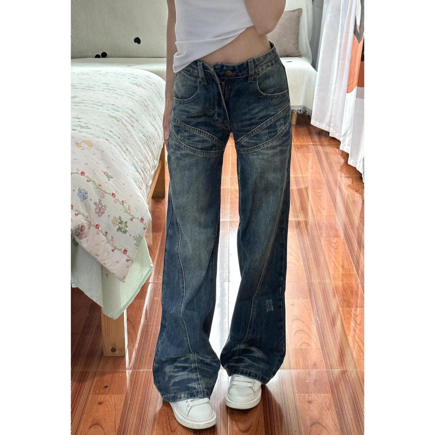 Meninas jeans japonês roupas v - Japanese Street Fashion Female avaliação e preço