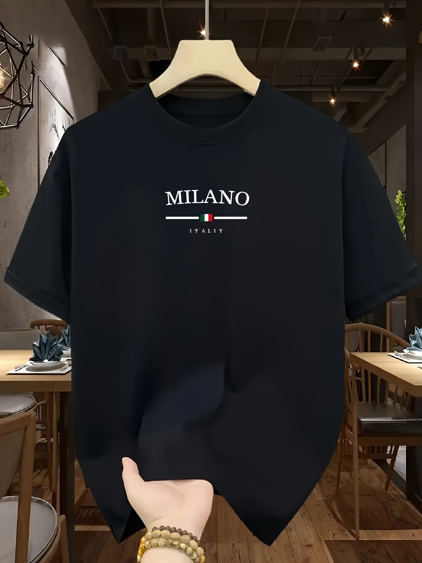 100% algodão puro masculino mo - Street Fashion Milan avaliação e preço