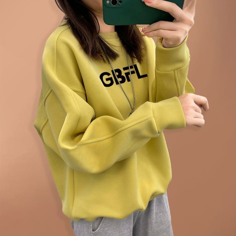 Moletom Feminino Oversized de  - Oversized Crewneck Fleece avaliação e preço