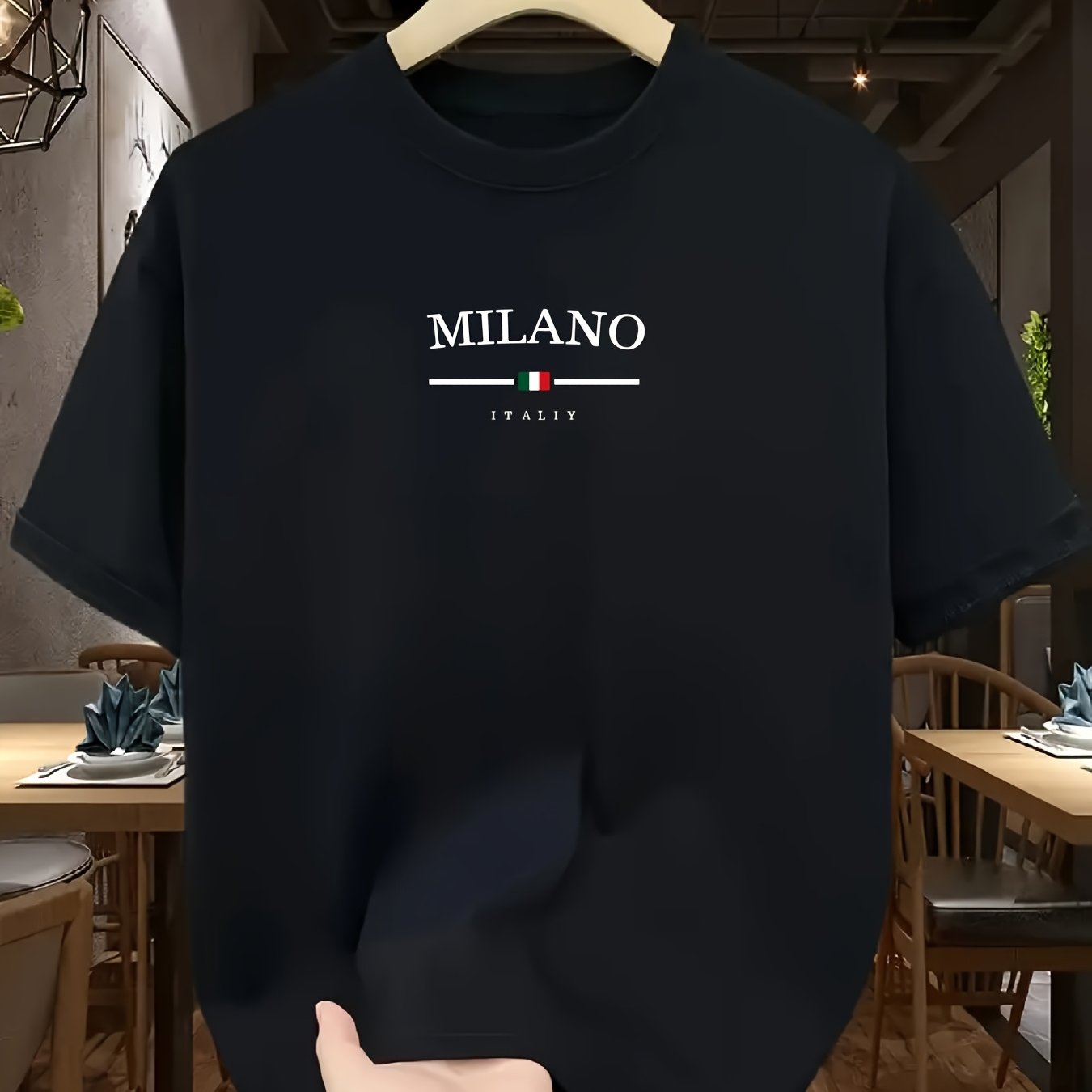 Camiseta Masculina S-5XL 100%  - Street Fashion Milan avaliação e preço