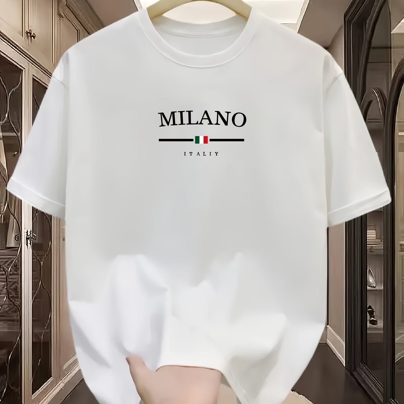 Camiseta Masculina S-5XL 100%  - Street Fashion Milan avaliação e preço