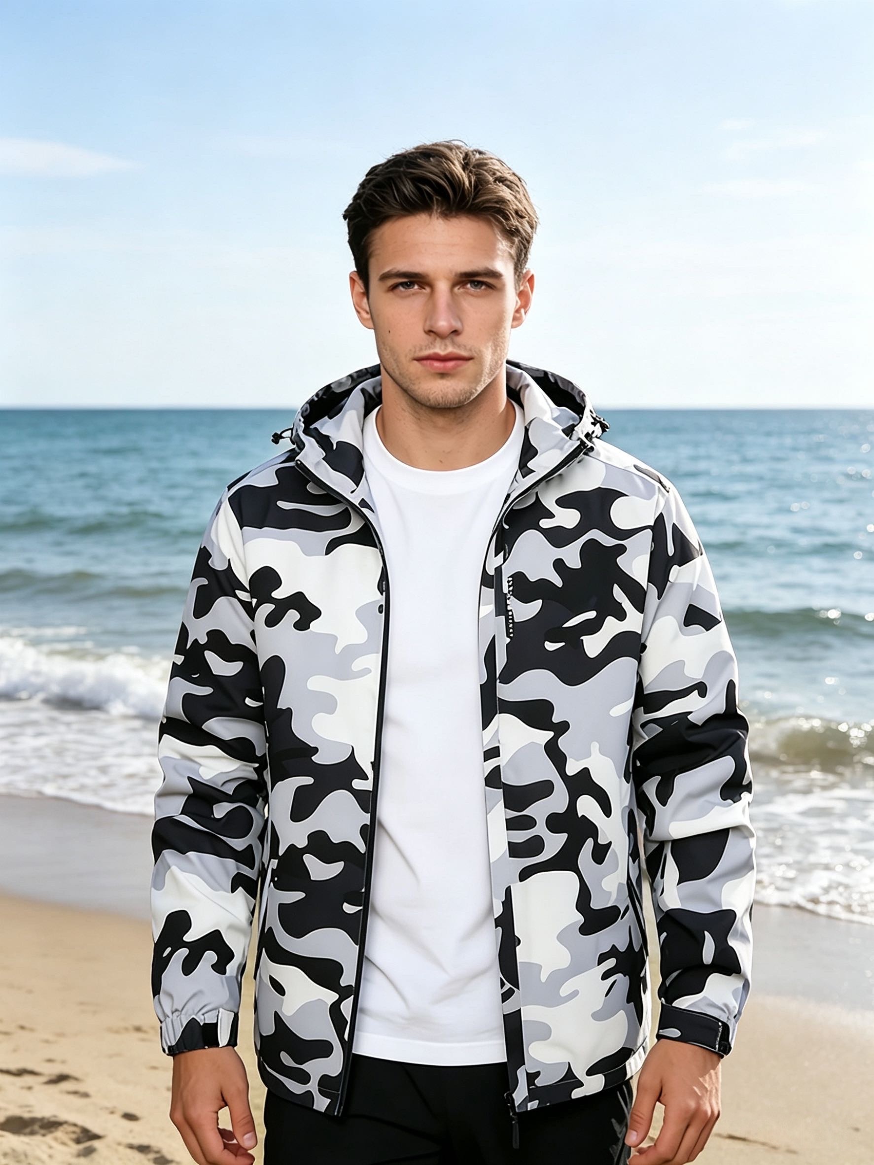 Roupa Leve Masculina, Casaco I - Windbreak Shell Jacket avaliação e preço