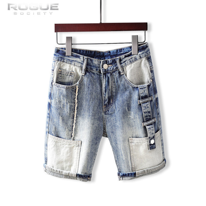 Bermudas Jeans Masculinas Esti - Street Fashion Korean avaliação e preço