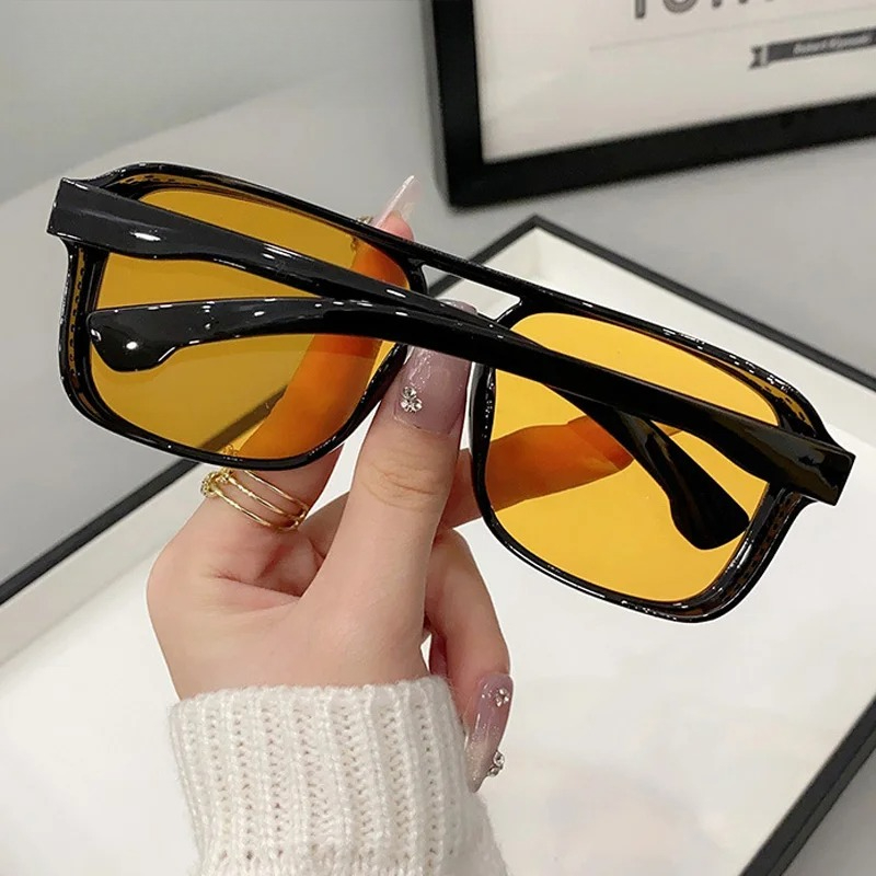 Óculos de Sol Quadrados com Po - Street Fashion Glasses avaliação e preço