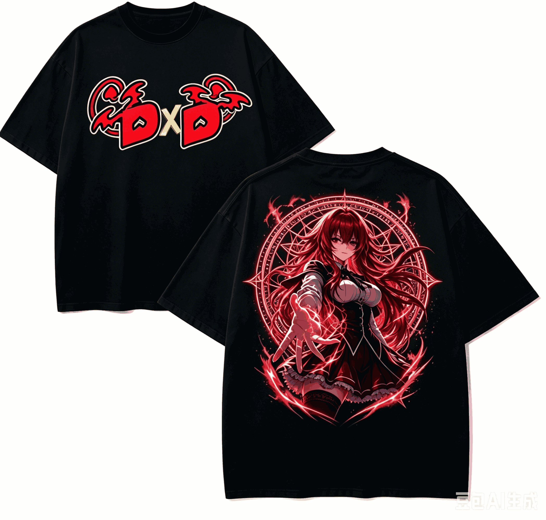Camiseta HIGHSCHOOL DXD para a - Street Fashion Model avaliação e preço