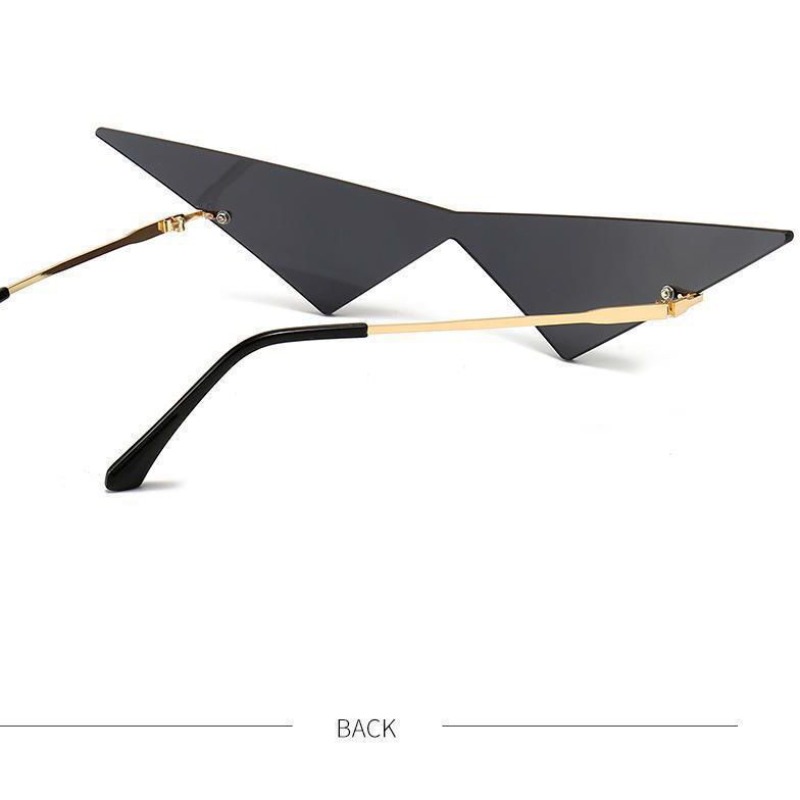 Óculos de Sol Triangulares par - Street Fashion Glasses avaliação e preço