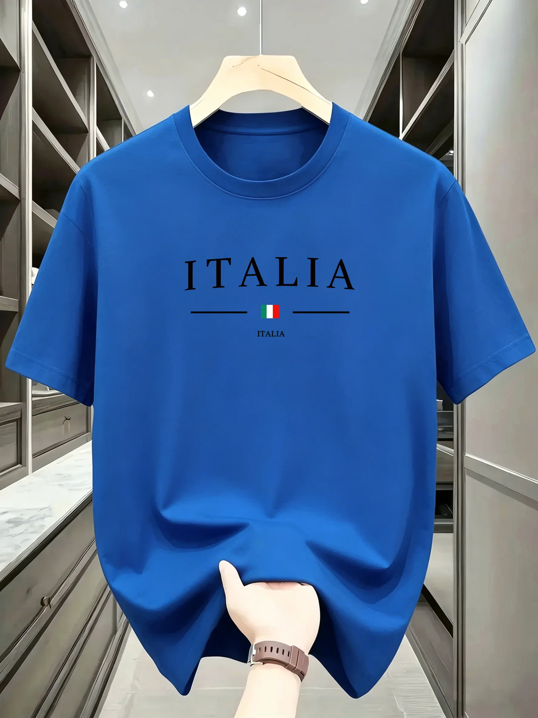 Camiseta Masculina de Verão pa - Street Fashion Milan avaliação e preço