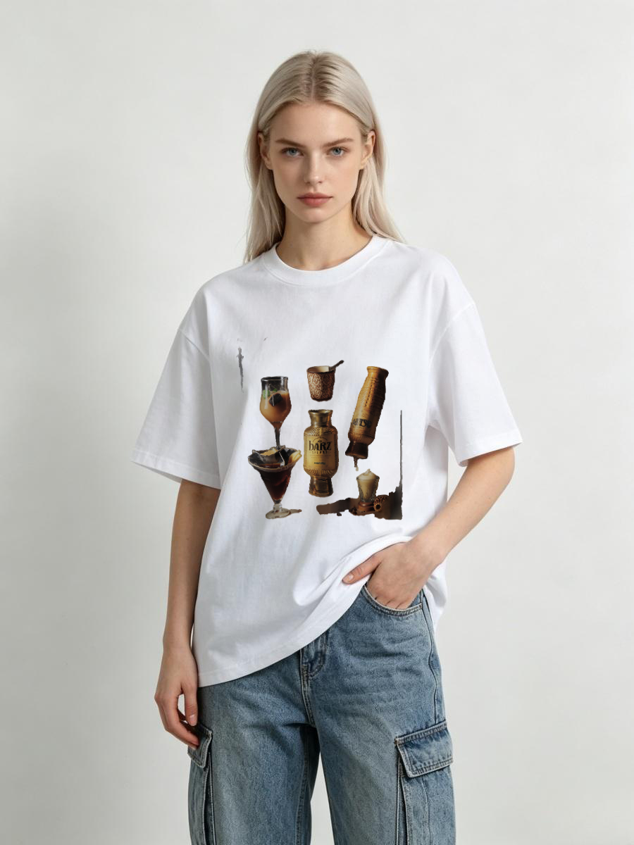 Camisetas com Estampa de Carac - Japanese Street Fashion Female avaliação e preço
