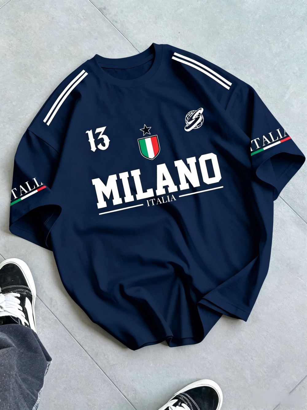 Camiseta Masculina Criativa de - Street Fashion Milan avaliação e preço