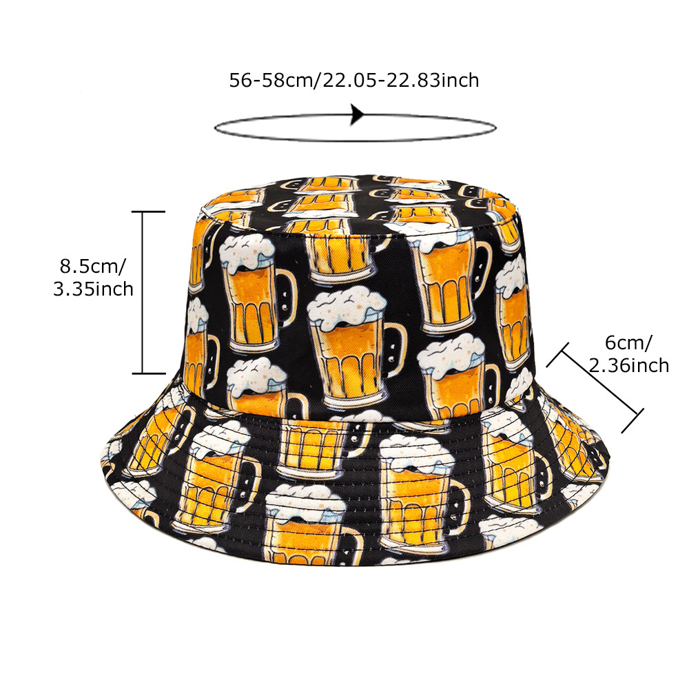 Chapéu de balde de cerveja dos - Bucket Hat Embroidered avaliação e preço