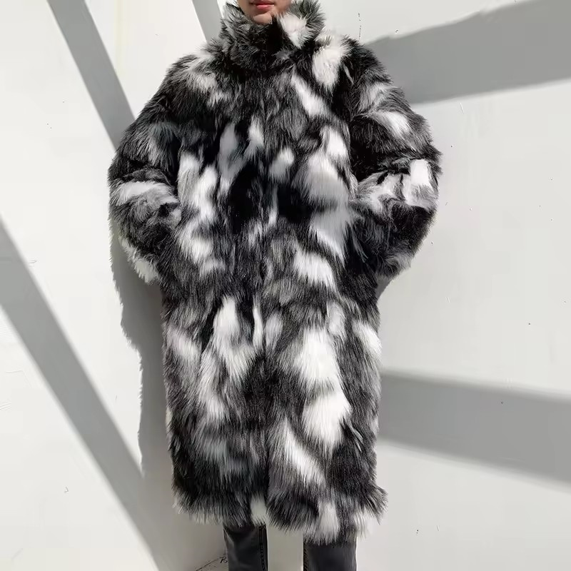 Inverno hip hop longo casaco d - Street Fashion Korean avaliação e preço