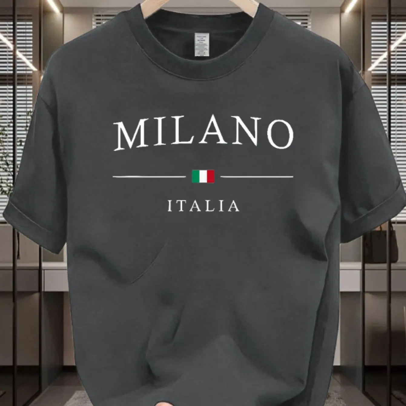 Camiseta Masculina Milan Itáli - Street Fashion Milan avaliação e preço