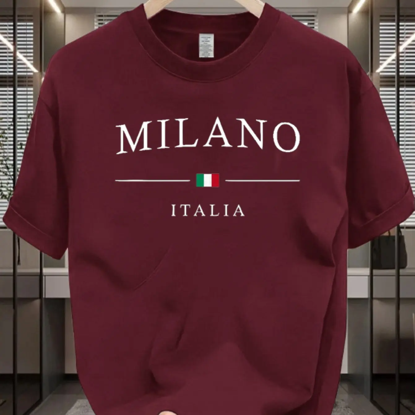 Camiseta Masculina Milan Itáli - Street Fashion Milan avaliação e preço